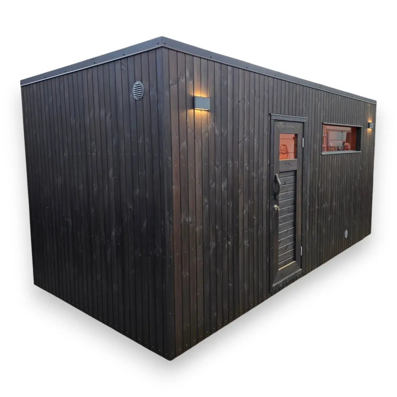 Wild Tubs modern-brown-sauna · 2