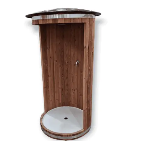 Wild Tubs outdoor-wooden-shower · 1