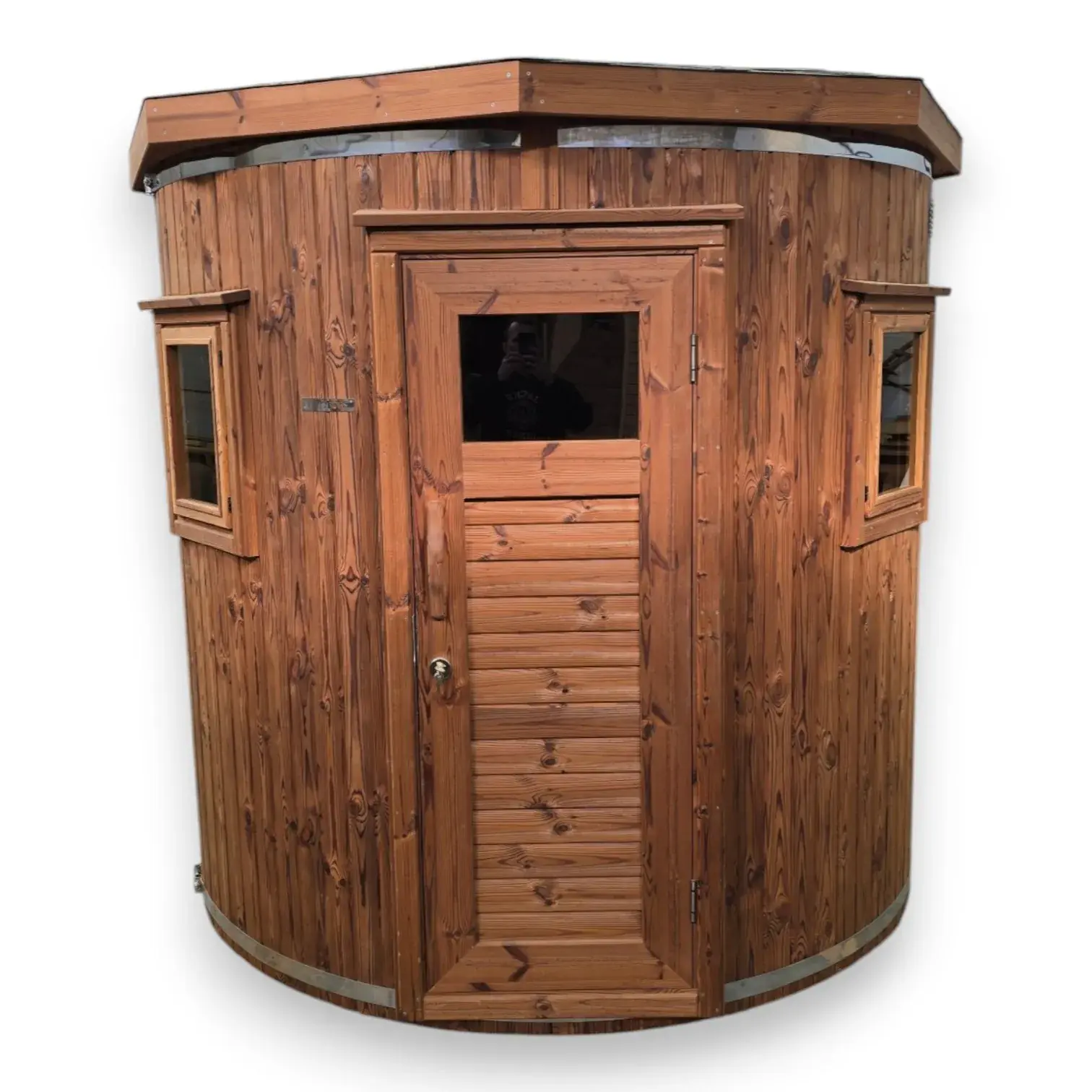Wild Tubs vertical-outdoor-sauna · 1